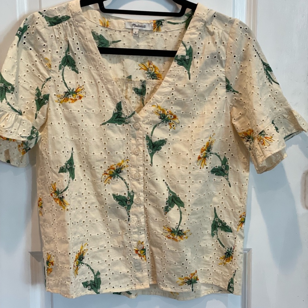 Madewell cotton top small